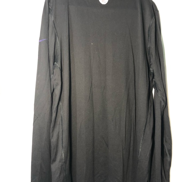 BALTIMORE RAVENS Nike DRI FIT Long Sleeve Shirt L - Picture 3 of 3